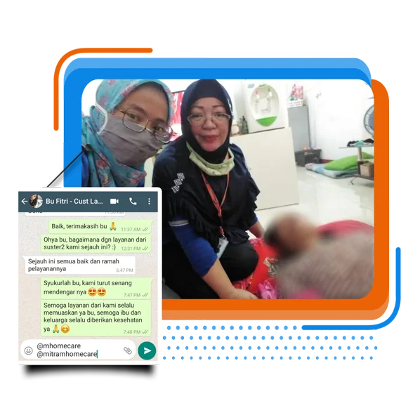 Testimoni MHomecare Lansia Dan Orang Sakit Dari Ibu Fitri