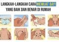 Langkah-langkah cara memijat bayi yang baik dan benar di rumah